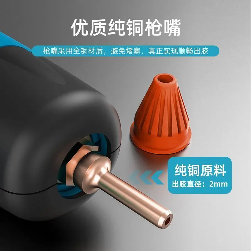 Makita Glue Gun with Battery and 11mm Glue Sticks, Temperature Control ,Industrial Rechargeable Silicone Gun Household DIY Tools