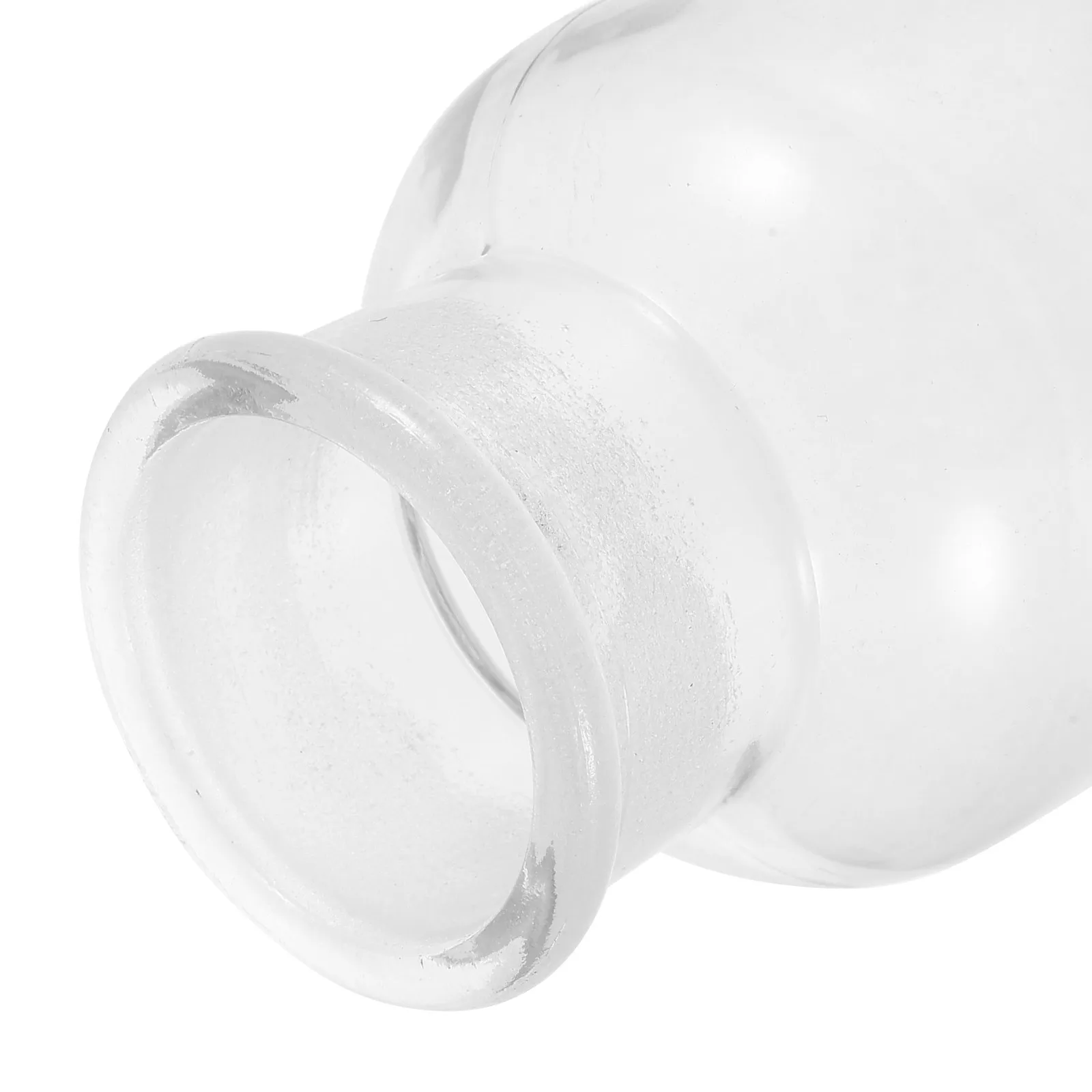 1Pcs Small Mouth Glass Reagent Bottle Laboratory Bottle Frosted Stopper Narrow Neck Sample Sealing Borosilicate Chemical Storage