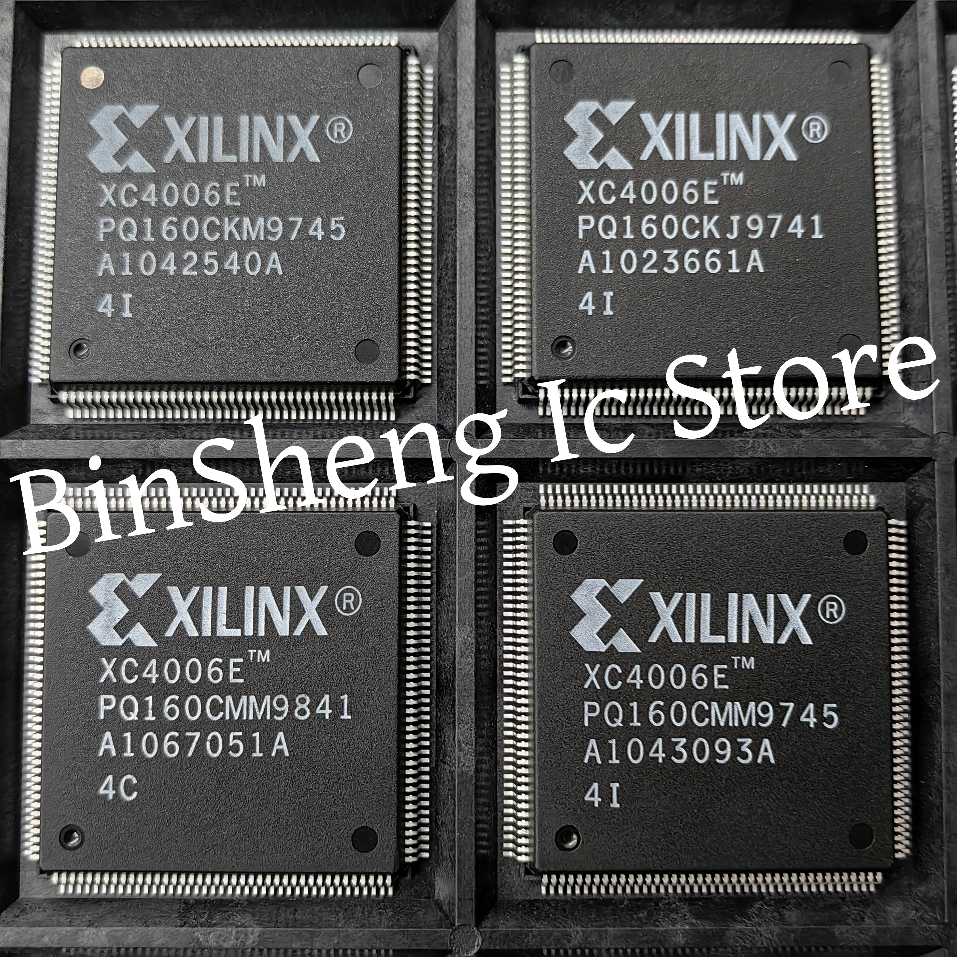 2pcs/lot   XC4006E-4PQ160C   XC4006E-3PQ160C   XC4006E-3PQ208C   XC4006E-3TQ144C