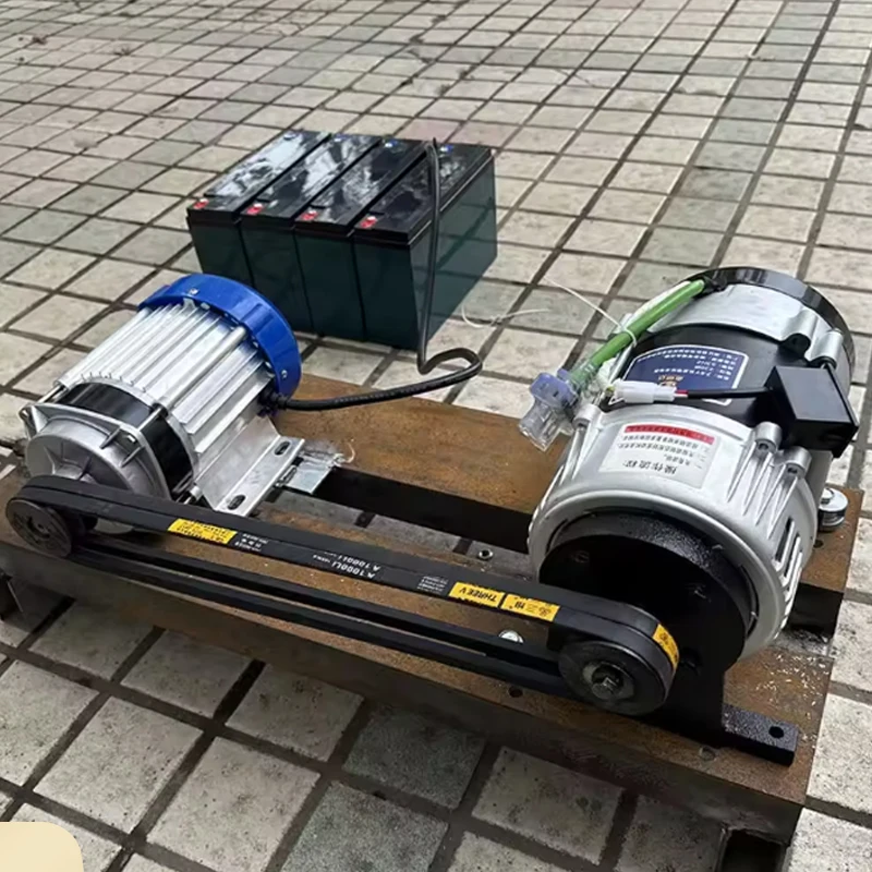 Permanent Magnet Generator 220V 230V 380V Dynamo 20000W Alternator Quiet Generator With DC Driving Motor