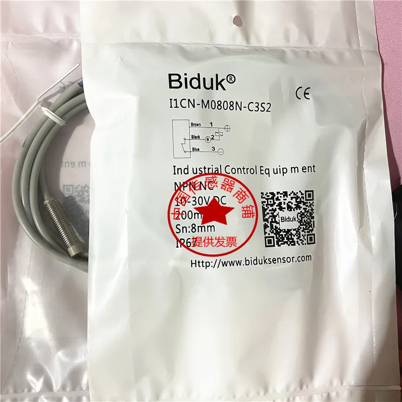 Biduk I1CN I3CN I4CN-M0808N/P-O3S2 C3S2 O2S2 C2S2 Proximity Sensor in Stock Industrial Sensor for Automation Systems