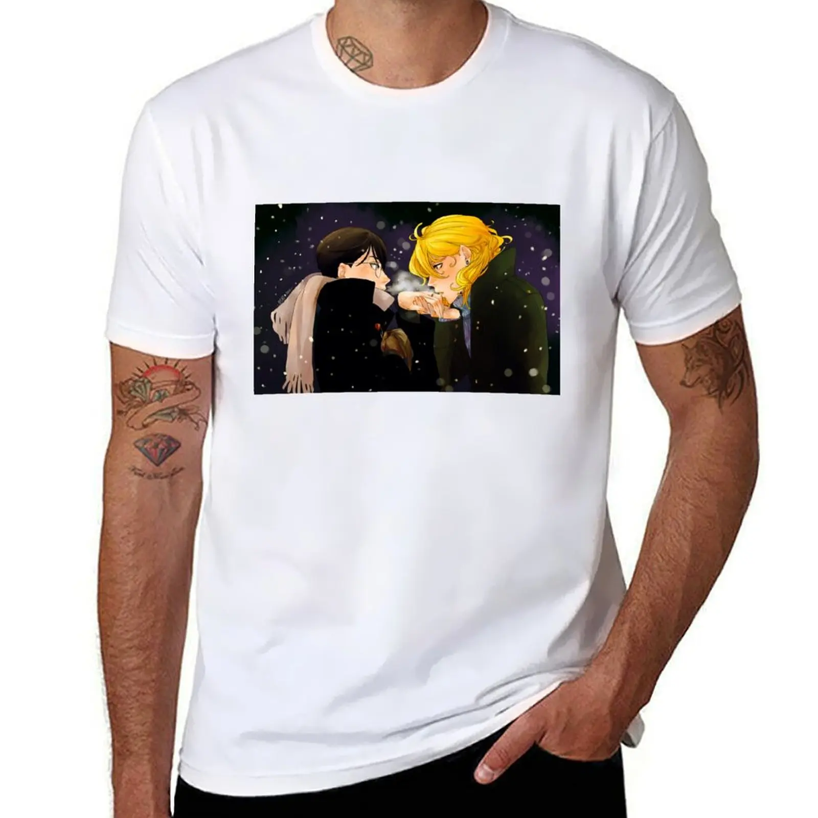 

Doukyuusei T-Shirt essential t shirt black cotton t-shirt plain for man package men t shirt cotton 100% T-Shirt