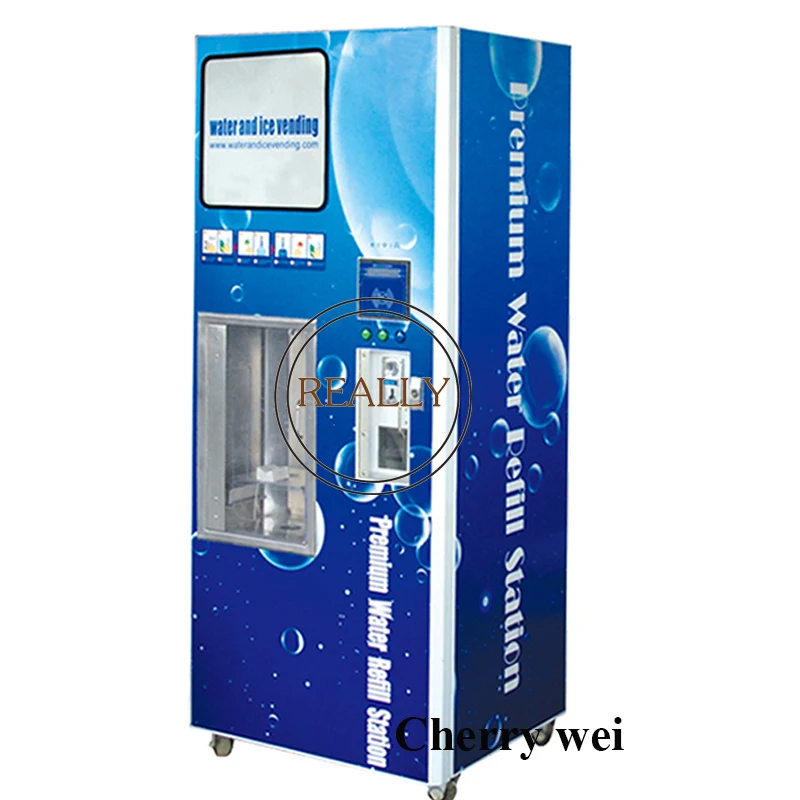 

Hot Sale Self Sale Purified Water Purification Vendi alkaline water ro drinking water vending machine shipping by sea to seaport