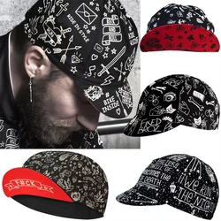 Classic Black Cycling Cap Outdoor Running MTB Road Sports Bike Headwear Hat