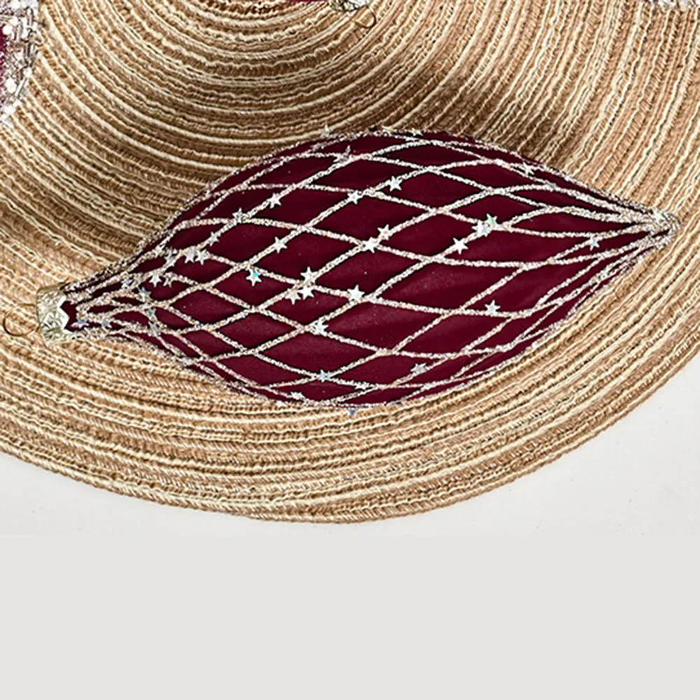 

Декоративные украшения Рождественские шары Рождественское празднование Винно-красный подвесной набор рождественских шаров Рождественский кулон