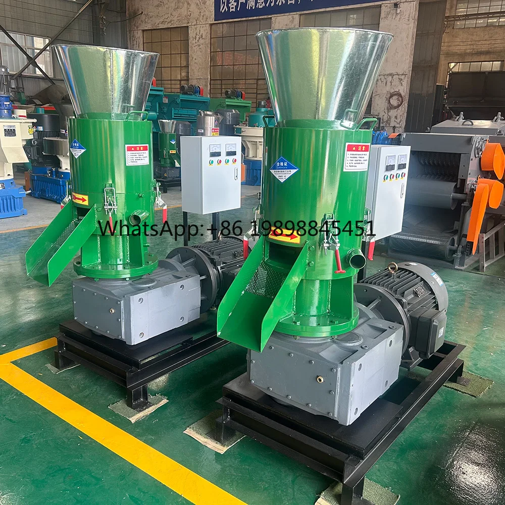 

Grass Pellet Making Machine Biomass Wood Pellet Production Line Flat Die Biomass Pellet Machine