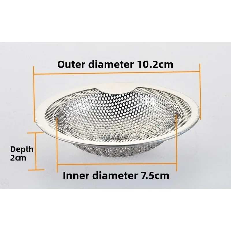 1 قطعة بالوعة المطبخ الفولاذ المقاوم للصدأ تصفية الخضار حوض بالوعة الحمام المجاري تصفية أدوات بالوعة المطبخ #6