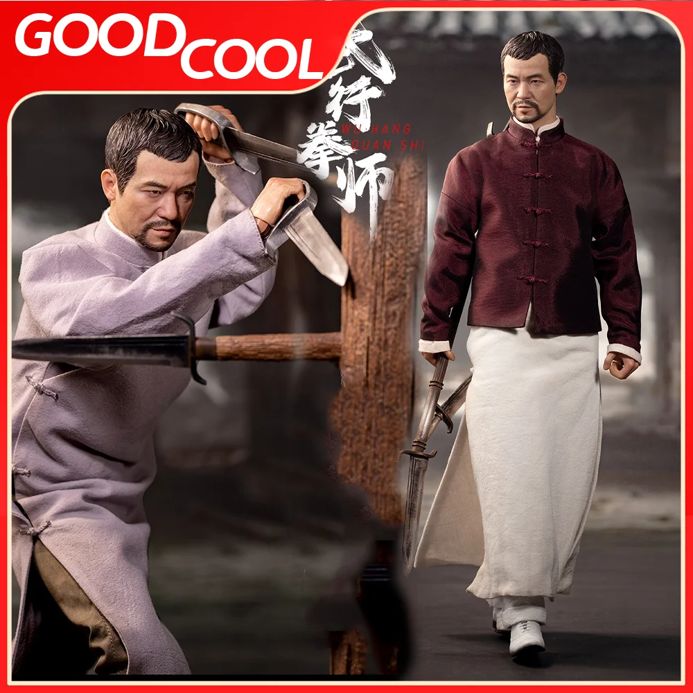 QINGGE STUDIO QG-003 QG-004 1/6 Scale Male Character Martial Arts Boxer Master Chen Liao Fan Full Set Model 12 In Action Figure