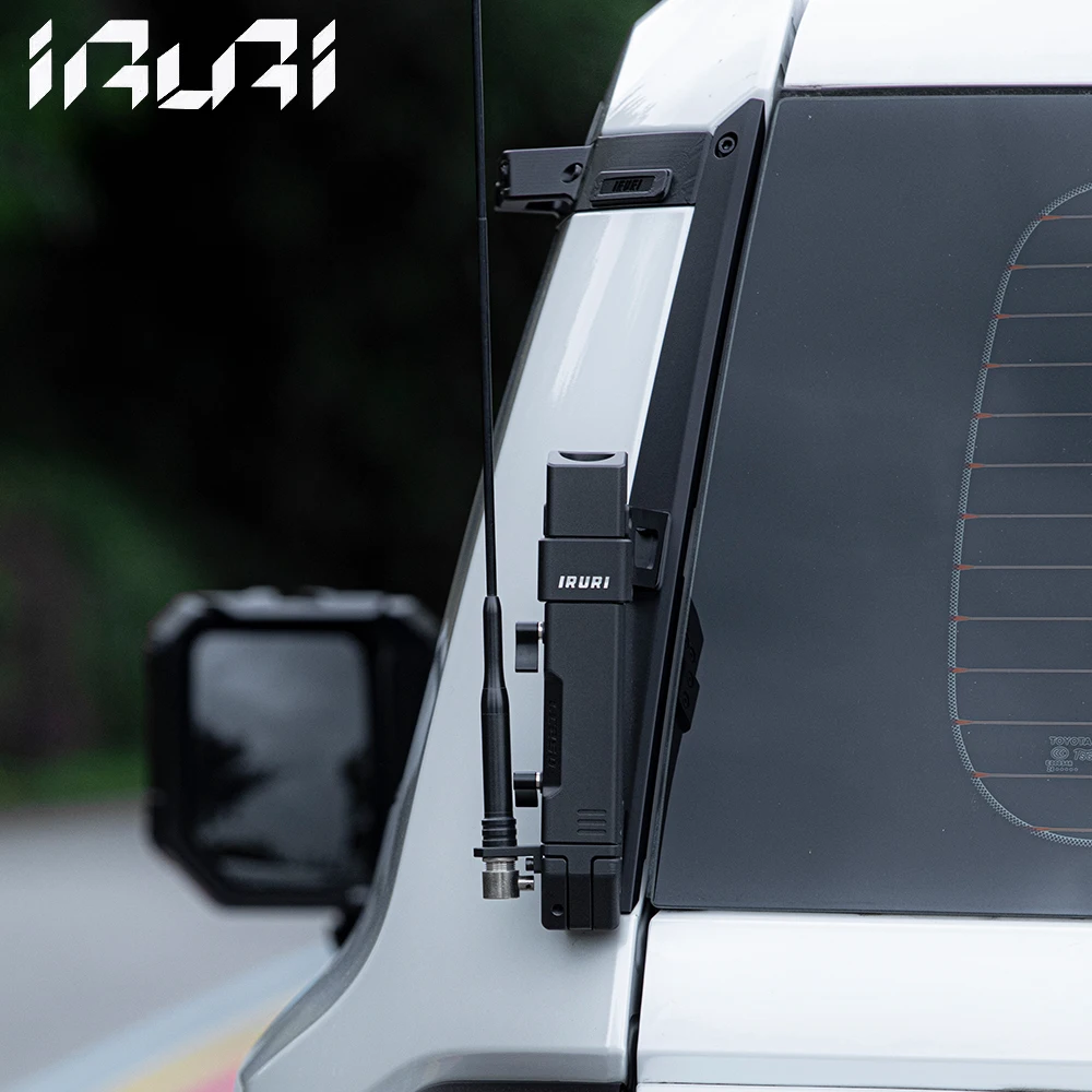 IRURI Flag Pole Mount,Expandable for Antenna/Reverse Light/Action Camera – for Toyota LC250 & Lexus GX550
