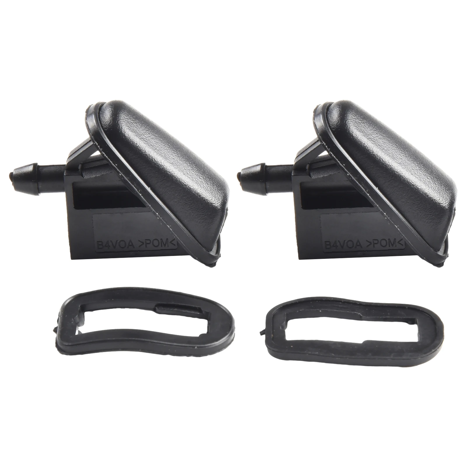 2 Pcs Windshield Washer Nozzle Sprayer Black 1708176 BM5117666AB For Ford Focus MK2 2004 2005 2006 2007 2008 2009 2010 2011