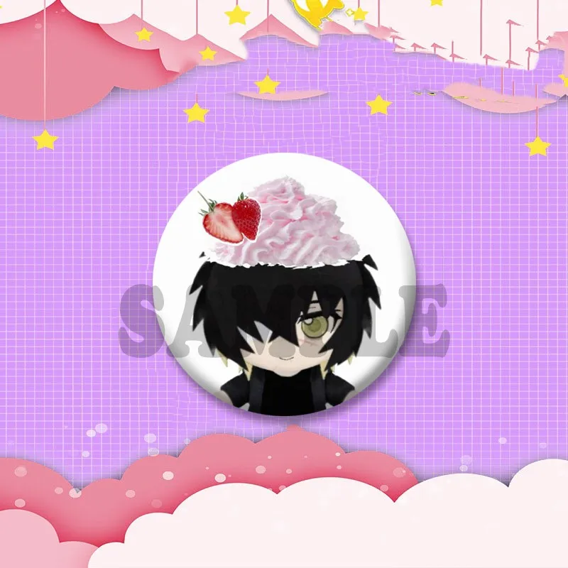 Cool Boy Kreatives Spiel Slow Damage Brosche Towa Rei Izumi Cartoon Anstecknadel Rucksack Hemd Kleidung Hut Schmuck Pins Accessoires – Detail 15
