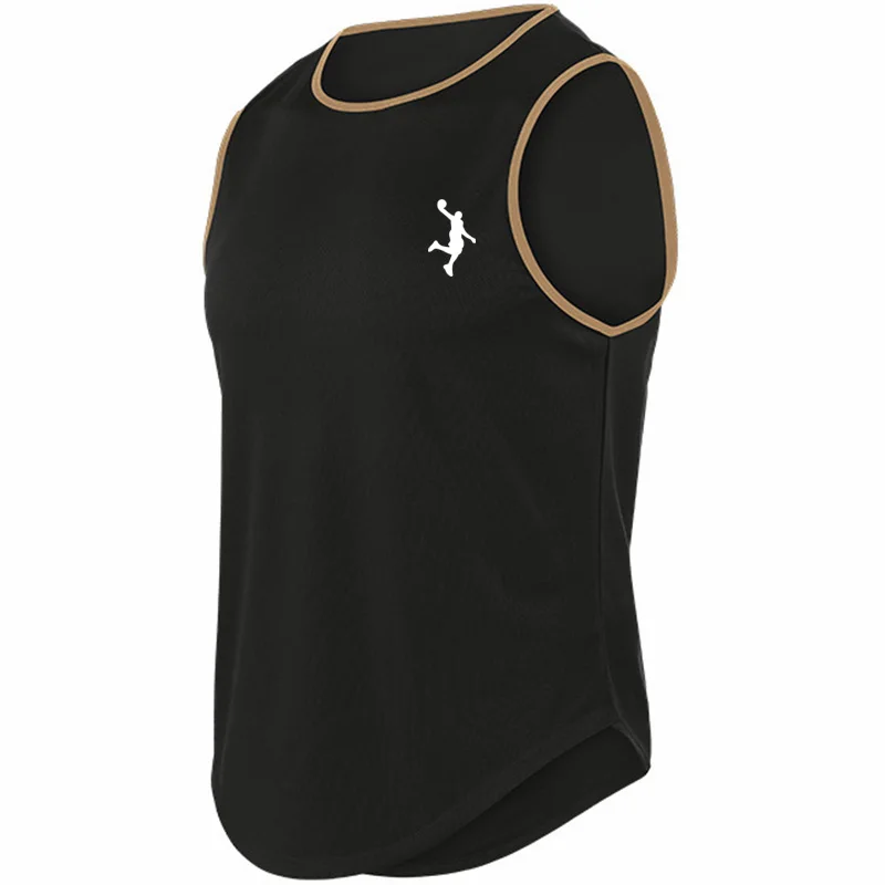 2024 New Men Summer Gym Vest High Quality mesh Shirt Sleeveless T-shirts Men Tank Tops basketball running Fitness Sports Vest