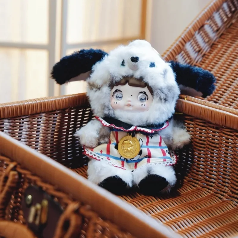 ノミの本物のぬいぐるみ、幼少期シリーズの初回限定版、プラッシュブラインドボックス、流行のおもちゃ、かわいいバッグペンダント、女の子の誕生日プレゼント