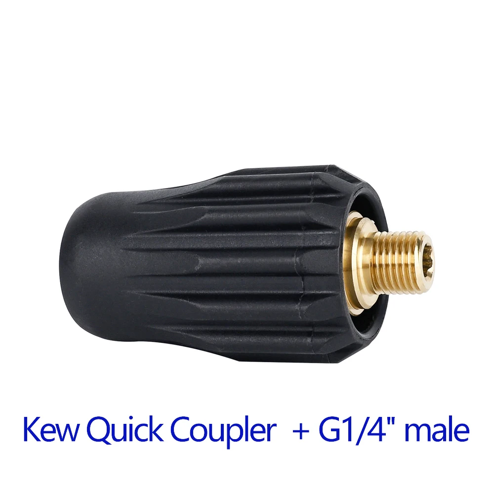 Car Wash Quick Release Plug Connector For Nilfisk Alto KEW IPC Portotecnica Foam Lance Gun Adapter Coupler With G1/4 Thread