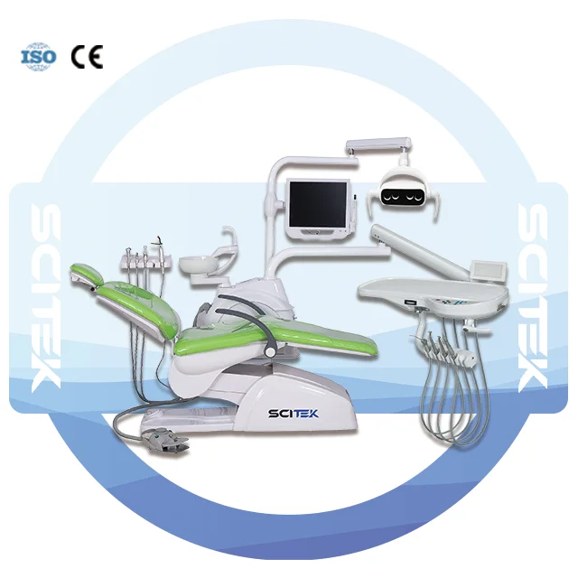 Electric Dental Chair Luxurious Rotatable Steel Plastic Spittoon 1 Set Auto Flush Dentistry Medical Clinic Model DC-30