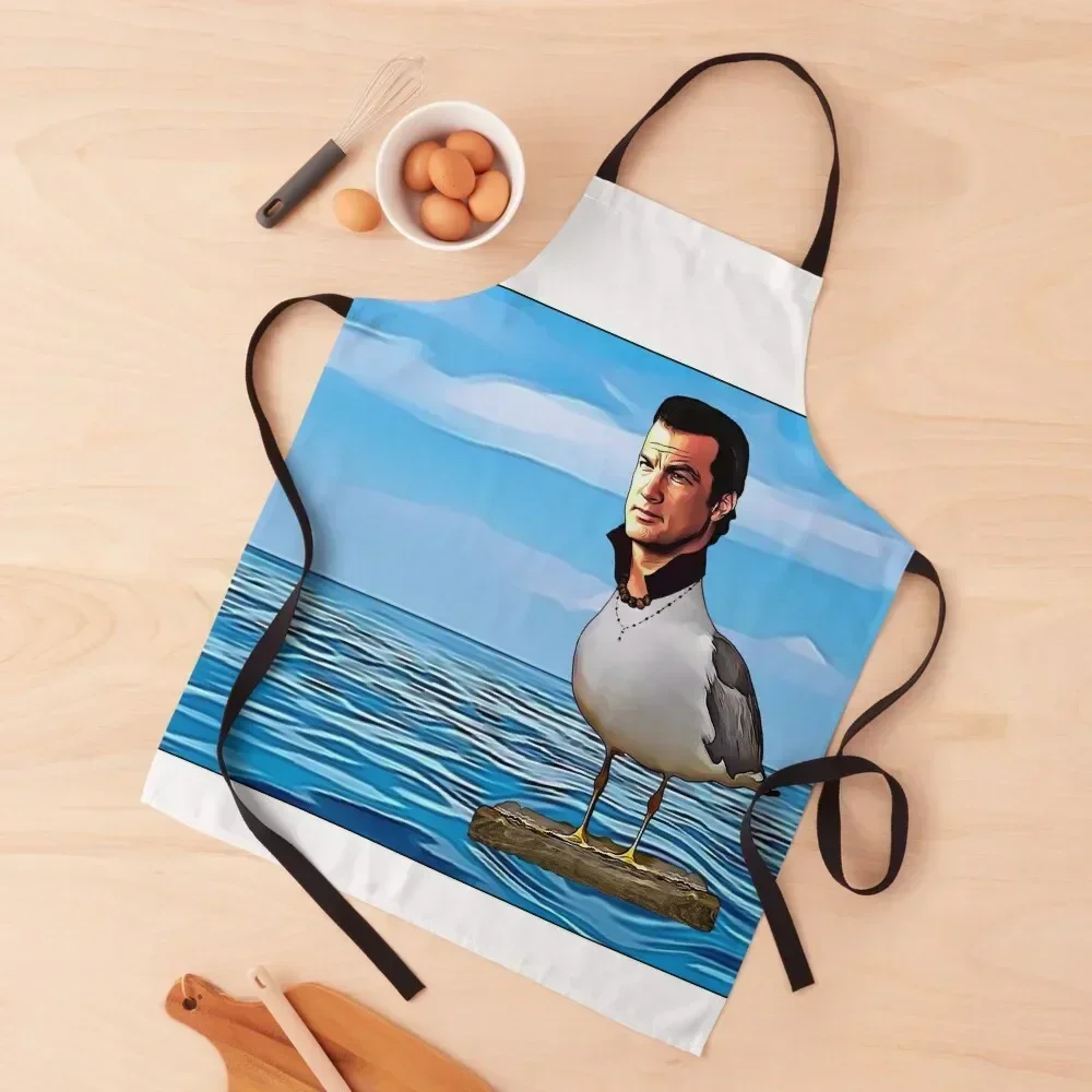 

Steven Seagull at Sea Apron Kitchenware kitchen girl Kitchen Tools christmas Apron