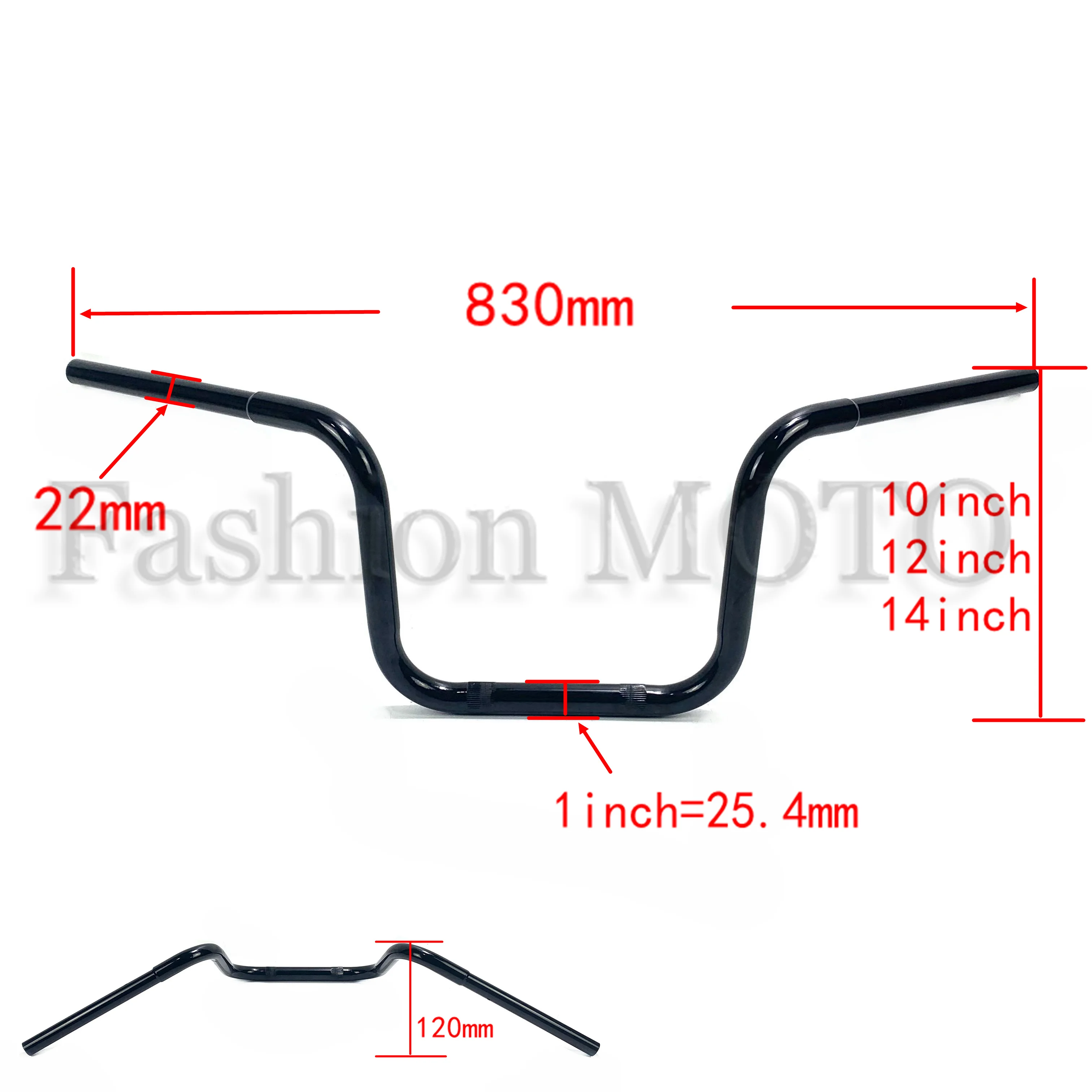 1 inch Motorcycle Handlebar 10