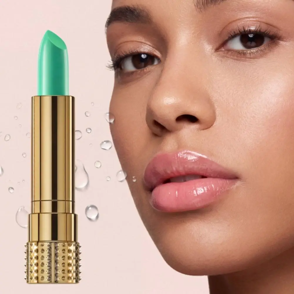 PH Adjusting Color Changing Lip Gloss Temperature Color Changing Lipstick Smooth Long Lasting Nourishing Lip Care Cosmetics