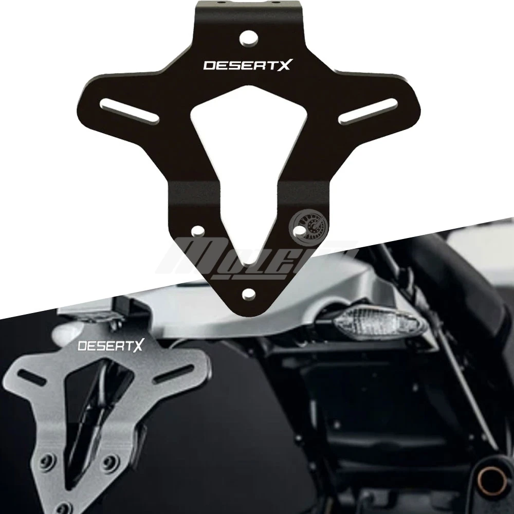 

For Ducati DesertX DESERT X RALLY 2022 2023 2024 2025 2026 Motorcycle Rear License Plate Holder Tail Light Bracket Fender Kits