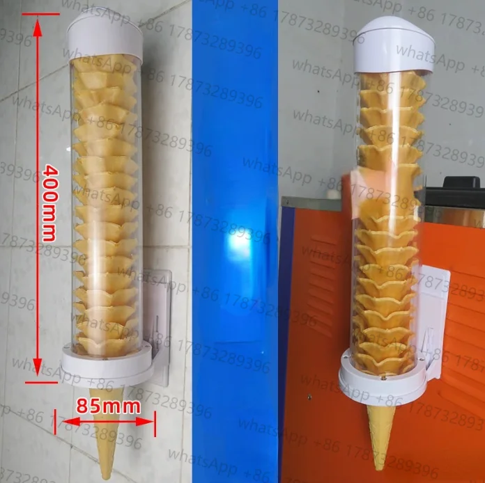 1PC ice cream machine  holder ice cream  dispenser Egg Tray Cup Outer  Cup Crispy Wafer  Ice Cream Egg Holder