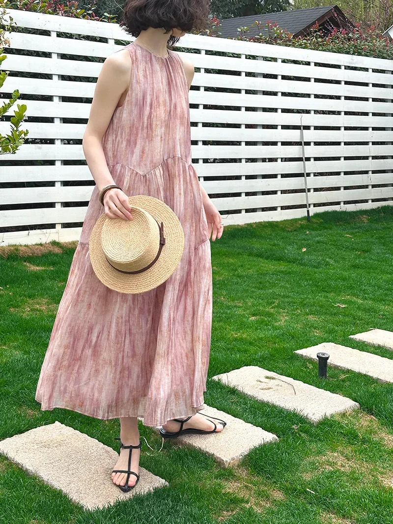 

Романтическое женское весеннее новое корейское платье миди феи