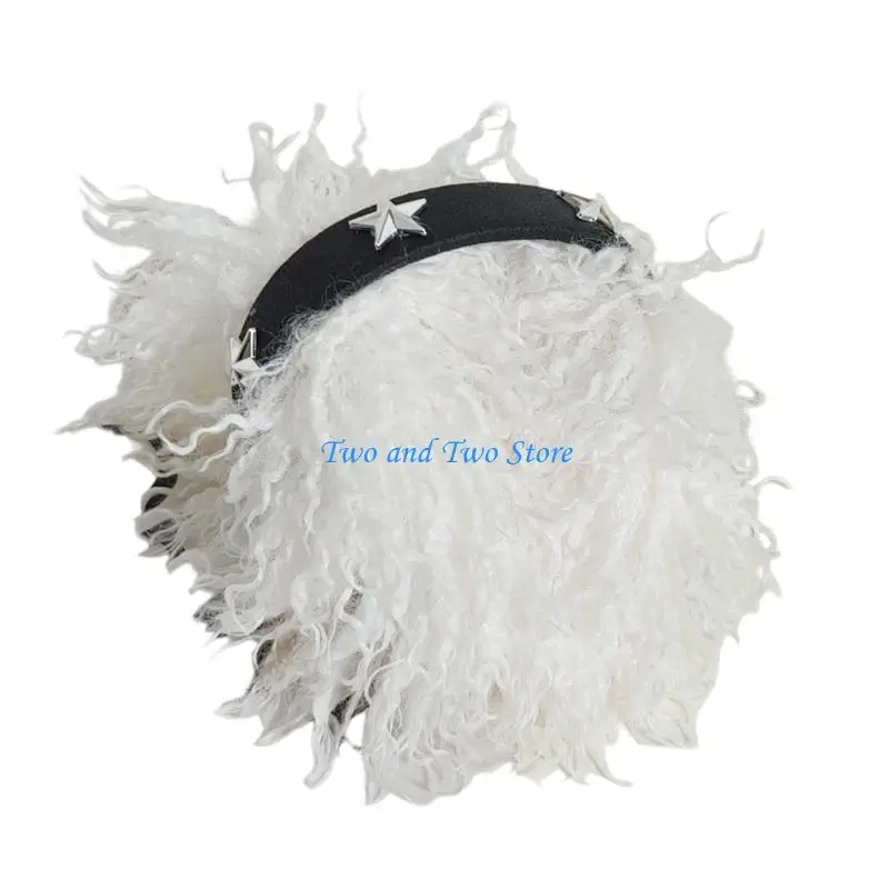 Hx6f comodi auricolari pieghevoli in metallo comodi per il freddo