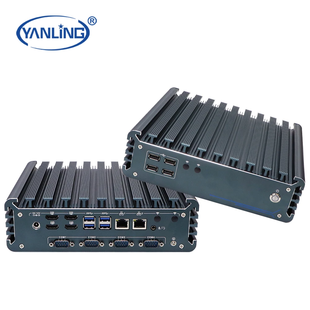 Custom Industrial Pc Alder Lake Processor I5-1235U Industrial Computer Accessories 3 USB3.0, 5 USB2.0 4COM