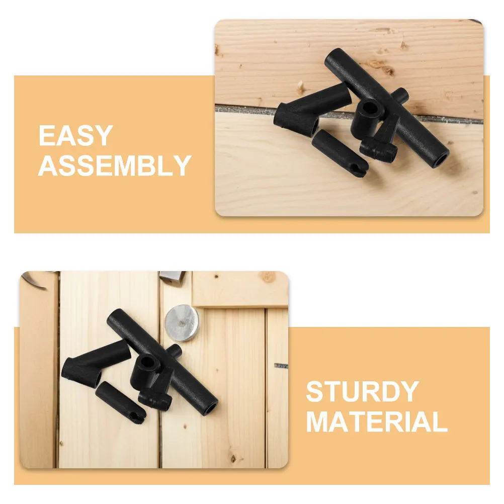 2Sets Kite Support Connectors Kunststoffrahmenbeschläge für DIY Kite Building Ersatzteile Einfache Installation für den Außenbereich