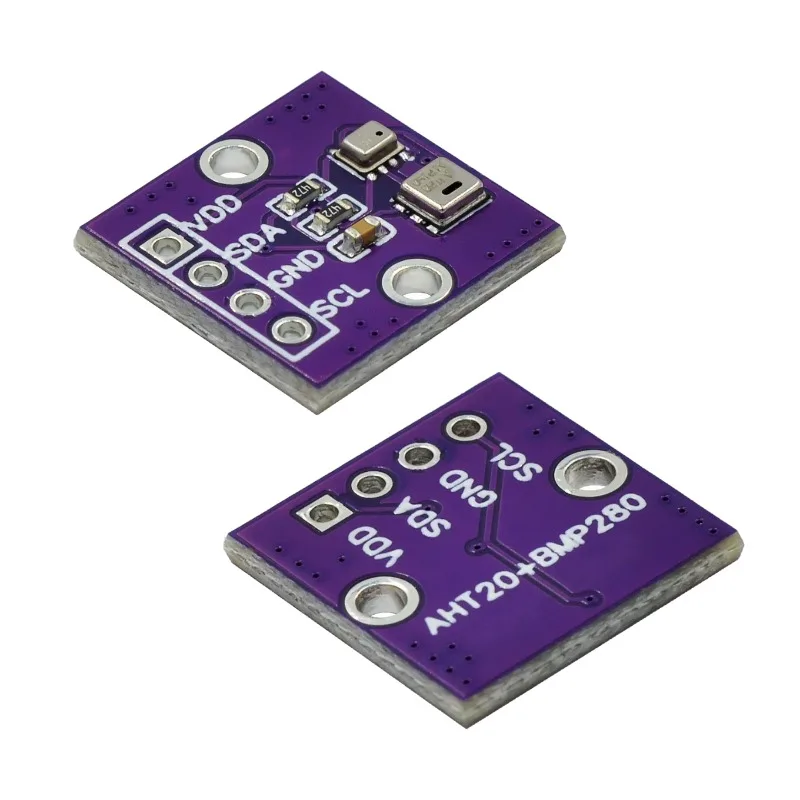 Temperatura Digital Umidade Sensor de Pressão do Ar, AHT20 + BMP280, Módulo de Pressão do Ar, Alta Precisão, 1 5 10Pcs