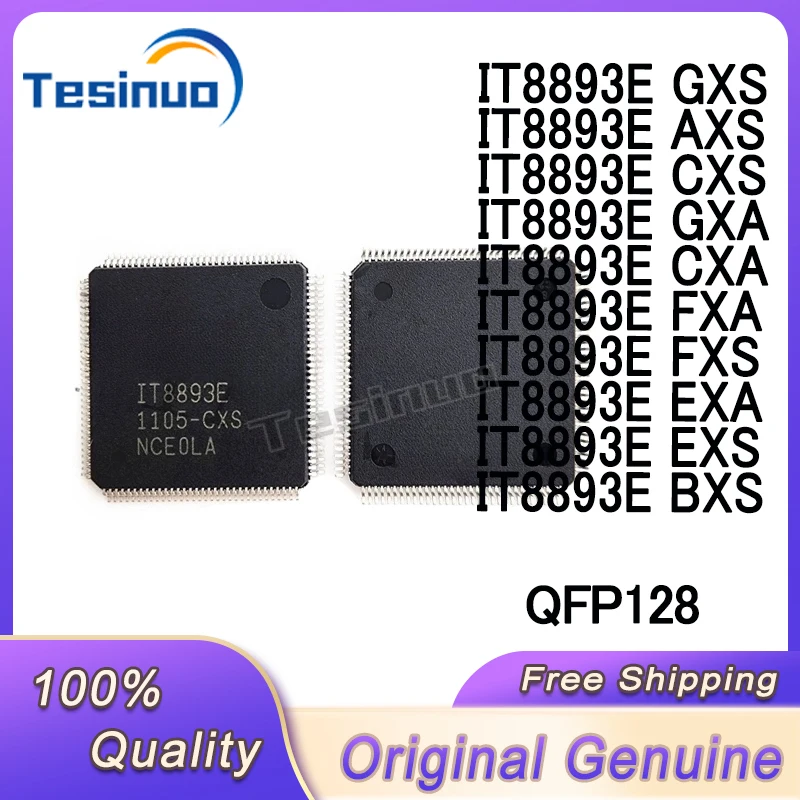 

Новинка, оригинальный IT8893E FXA AXS EXS FXS GXA CXA CXS GXS BXS QFP128, 2 шт.