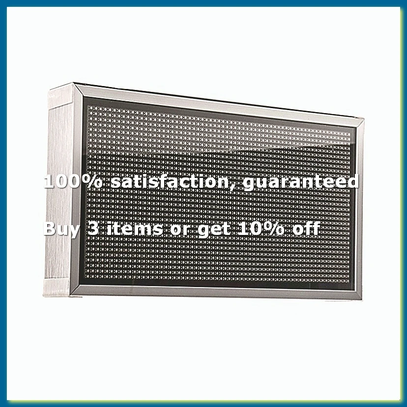 ●8inch Big Wall Weather Clock and Stock Bitcoin Price Ticker Display with Big Pixel Screen Bitcoin Stock Ticker Display-ABFB