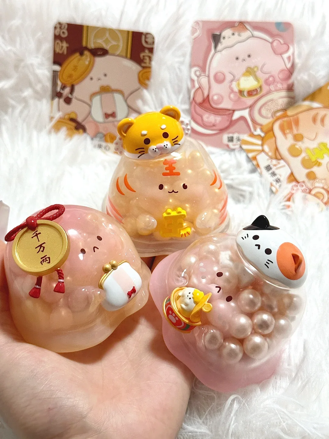 

Пятно новая версия яйца с волнами воды второго поколения, полная сэндвич-серия, слепая коробка, модное игровое украшение для девочки, подарок на день рождения