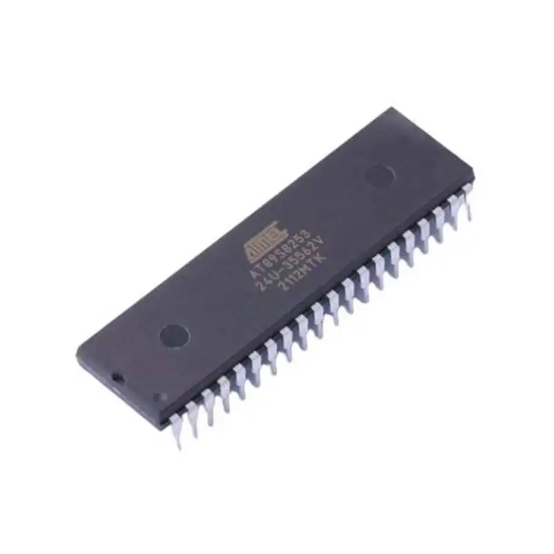 In Stock AT89S8253-24PU 89S 8-bit Microcontrollers - MCU 12kB Flash 256B electronic components