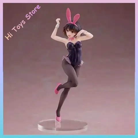 In Stock Original Taito How To Raise A Boring Girlfriend Anime Figures Megumi Kato Action Figure Bunny Girl Children Toys