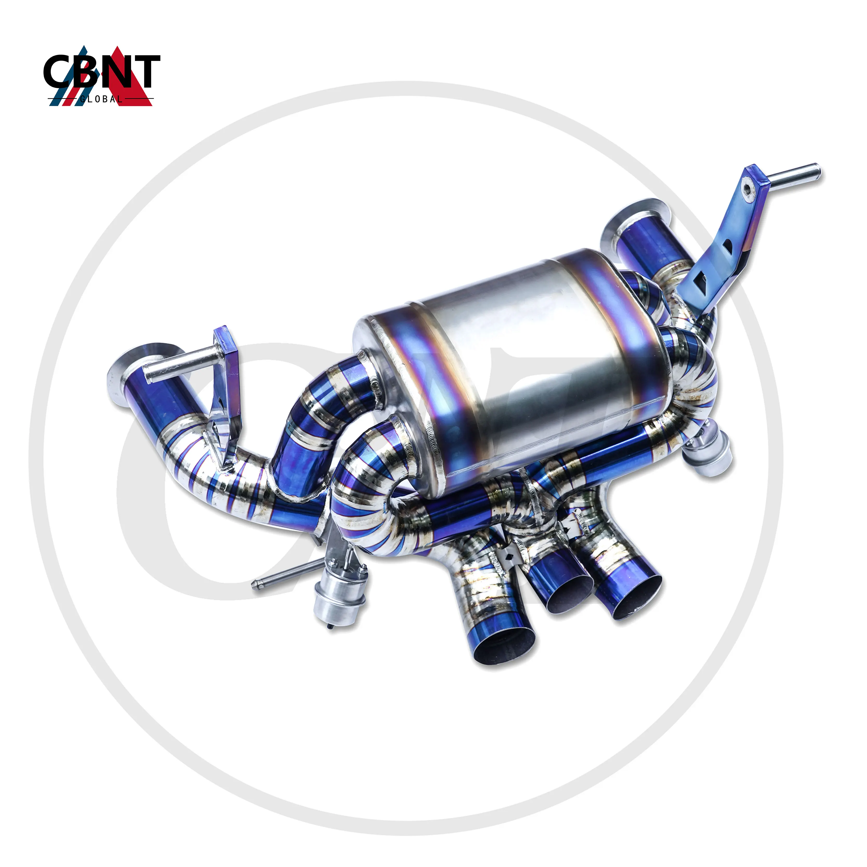 

CBNT for Lamborghini Aventador LP740-4 Exhaust-pipe Valvetronic Catback Titanium Muffler with Valve Axle-back Exhaust System