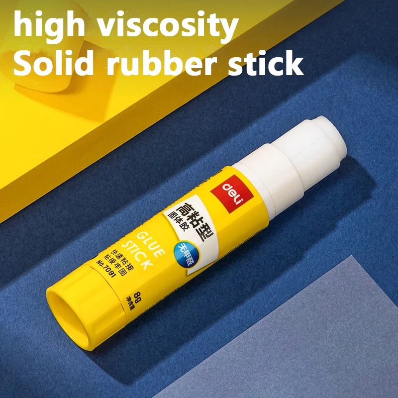 3-12p Deli (8/15/20/36g) Glue Stick Safety High Adhesive Handmade Diy Paste Fastening Perfect Office Handicraft School Supplies