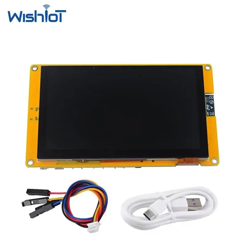 ESP32 5.0 Inch IPS HD Capacitive Touch Screen Display ESP32 8048S050C I Module Board Parts Set Compatible for Arduino DIY