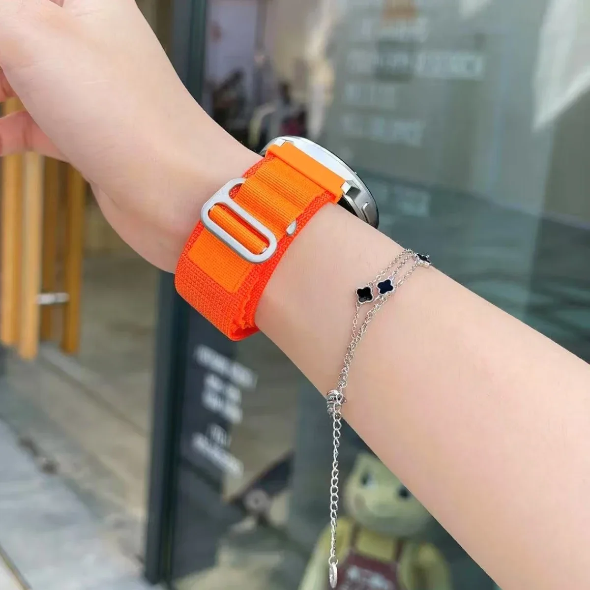 جبال الألب حلقة حزام لساعة Xiaomi Redmi 5 4 سوار النايلون مطاطا حزام الساعات ل Mi Band 8/9Pro Trail Correa الفرقة الملحقات