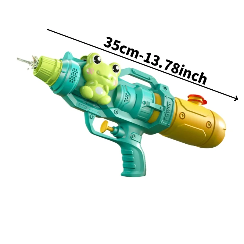 Kinder Sommer große Doppeldüse Dinosaurier Ente spielen Wasserpistole Wasserspritzer Festival Erwachsene Strandspielzeug und Zubehör