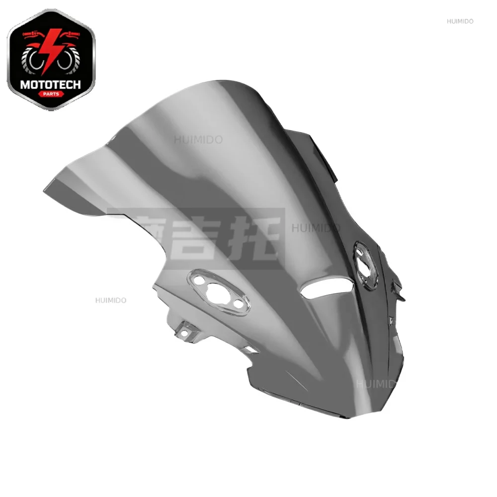 Applicable to Chunfeng 675SR modified competitive windshield, fixed wind wing shark fin guard rear hump lower lip accessories