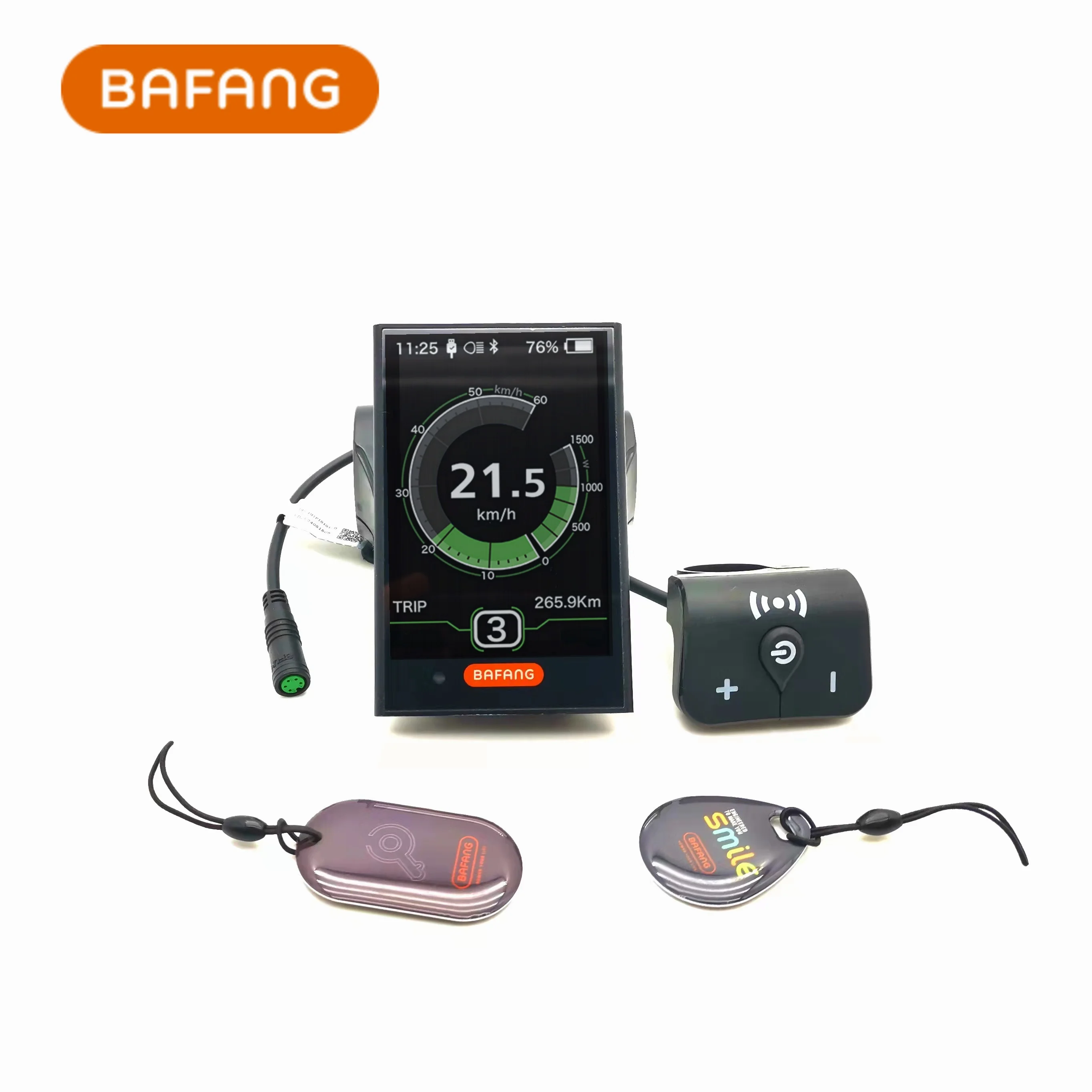 

Electric Bike Bafang 8fun BBS01 BBS02 BBSHD DPC181 LCD Display For Mid-drive Motor Hub Motor