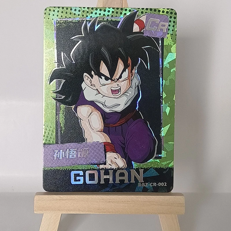 Anime Dragon Ball CR Cards Vegeta Iv Son Goku Krillin Trunks Bulma Collectible Cards Christmas Birthday Gifts Children's Toys