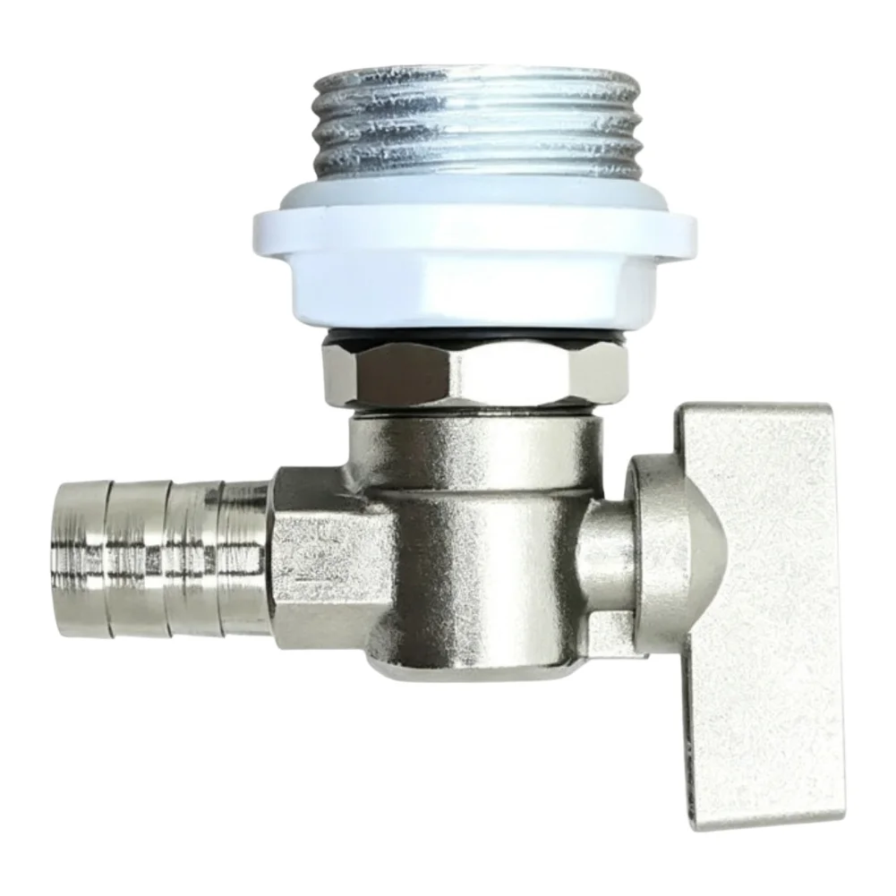 Die-Cast Aluminum Radiator Drain Valve for HVAC Systems and Heating Equipment with High Flow Capacity and Construction