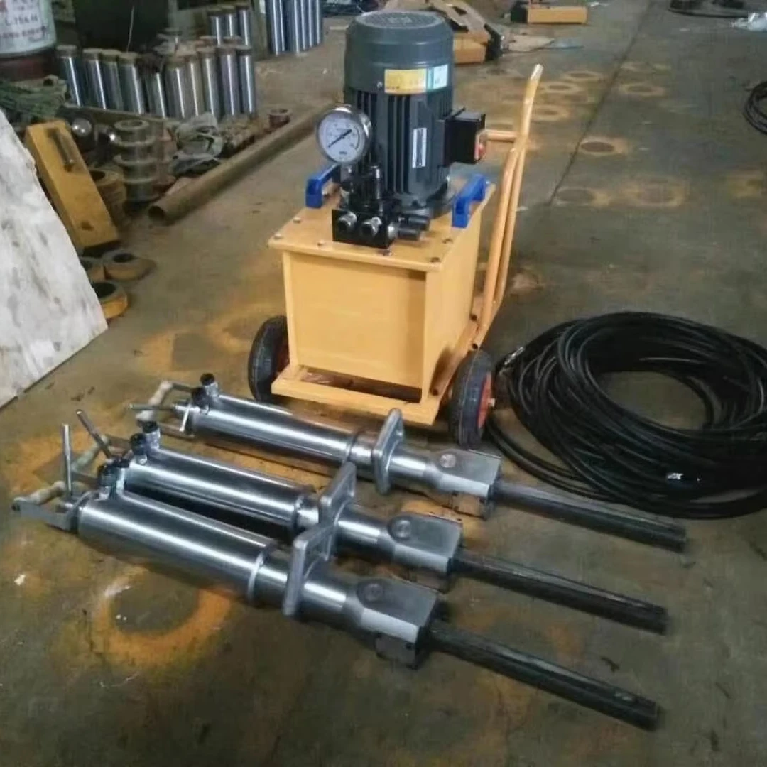 

Customized Electric Small Rock Splitting Machine Portable Hydraulic Rock Splitter Diesel Splitter Handheld Rock Splitting
