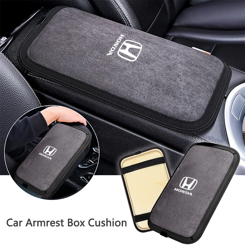 Автомобильный подлокотник, подушка, подлокотник, защита локтя, коврик для Honda Mugen Jazz Insight Freed Fit CRV Civic Accord City, аксессуары
