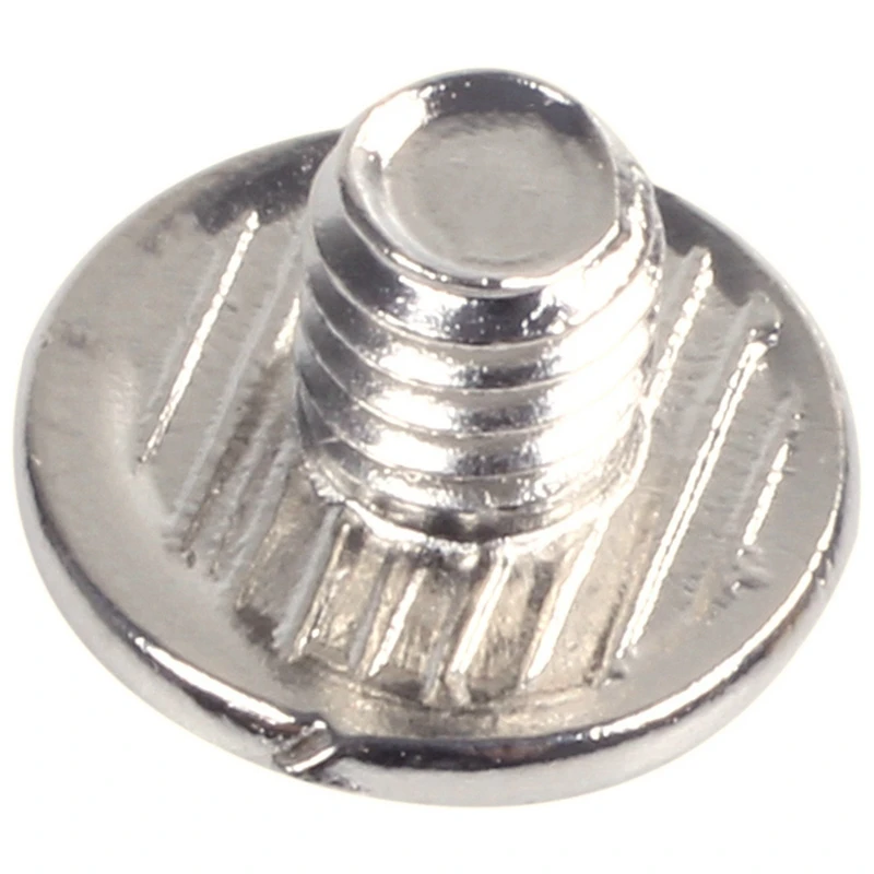 Bộ 20 Dây Da 5X6 Mm Bạc Vít Liên Kết