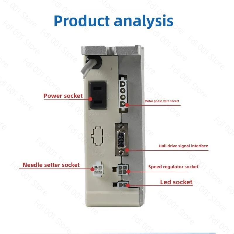 Industrial sewing machine energy-saving servo motor direct drive, motor speed regulation 220V750W