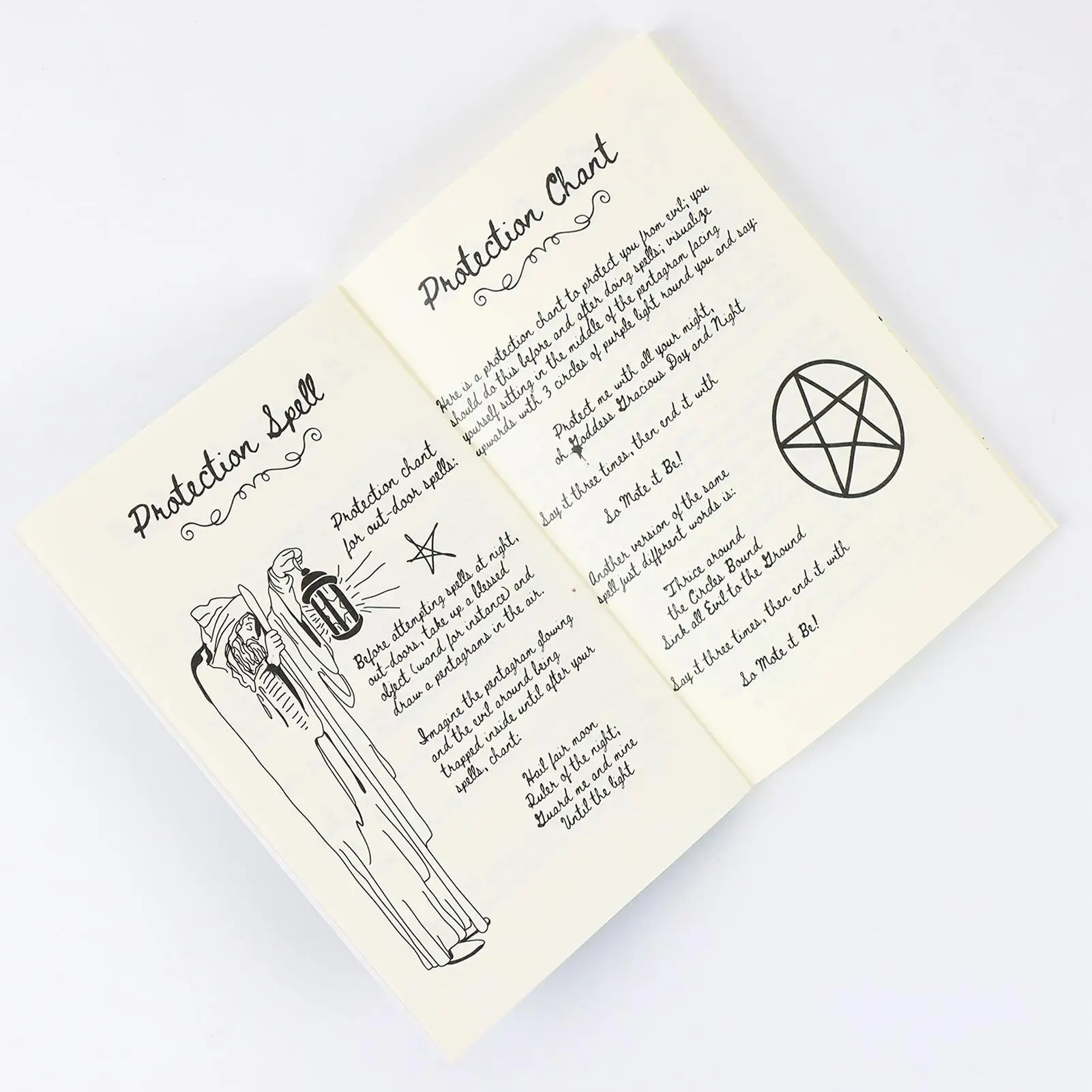 Libro de hechizos para brujas, hechizos reales, libro antiguo de hechizos, suministros de brujas, decoración de Halloween, folleto de utilería Vintage para diario