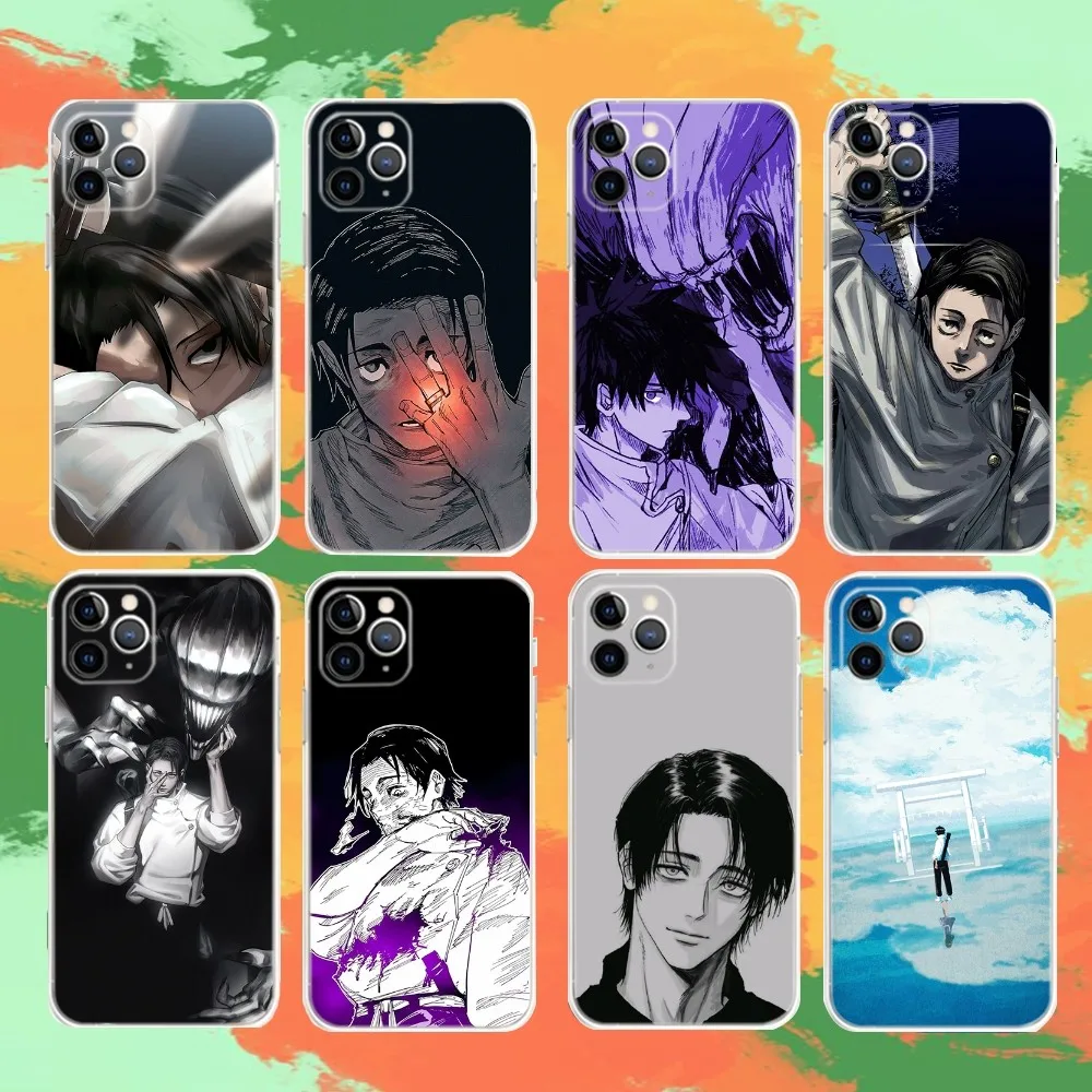 

Jujutsu Kaisen Okkotsu Yuta Phone Case For iPhone 16,15,14,13,12,11,Mini,Pro,XS,Max 6,7,8,Plus,X,XR,SE,2020 Transparent Shell