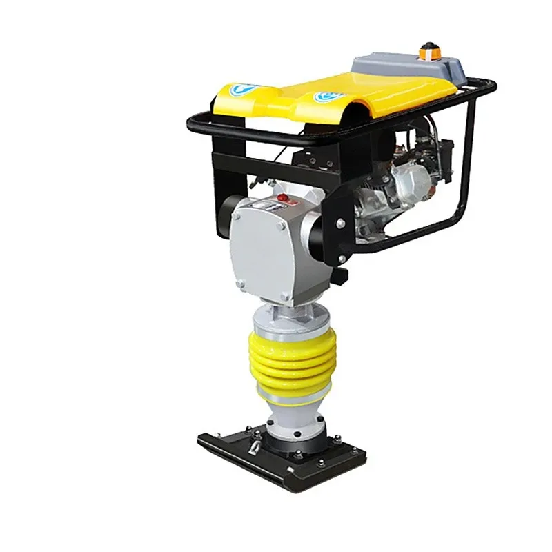 Small Ground Compaction Impact Rammer Asphalt Pavement Vibration Plate  Rammer Motor Essential Spare Parts